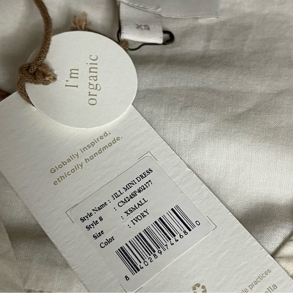 CLEOBELLA JILL‎ MINI DRESS IVORY Dress XS - Picture 14 of 16